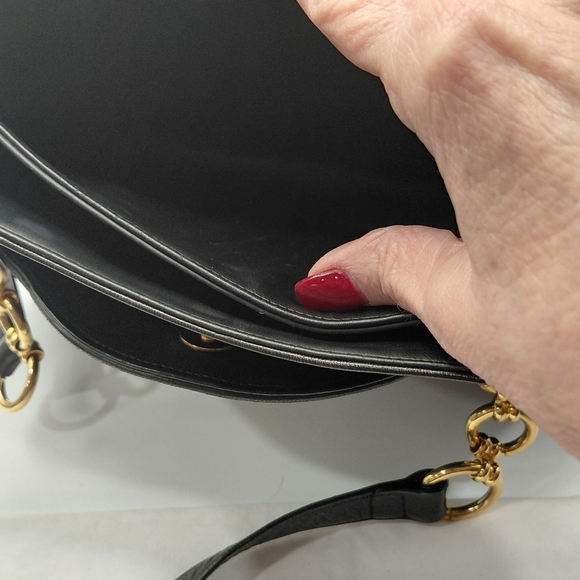 Authentic Bally Vintage Black Leather Quilted Bag - Etsy Bally Quilted Black Lambskin Shoulder Bag Vintage VGVC!